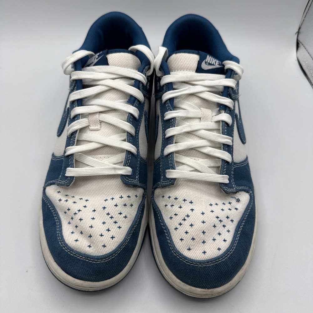 Nike Dunk Low SE Sashiko Industrial Blue Summit White Men's 11 DV0834-101 - Picture 5 of 12